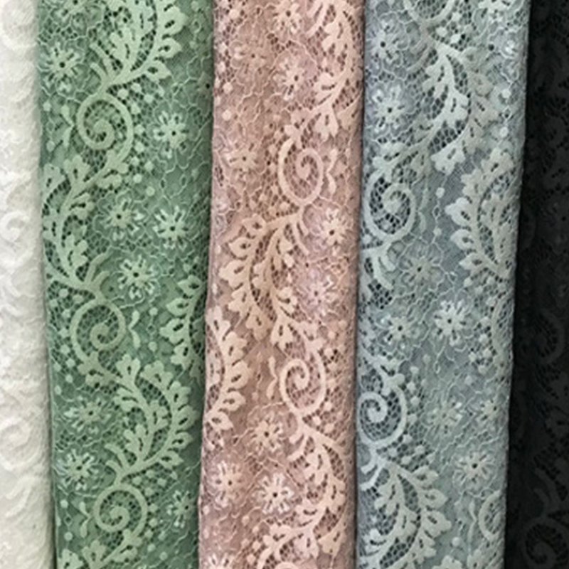 Lace Fabric Eyelash Placement for Women's Wear Wholesale Supplier 14